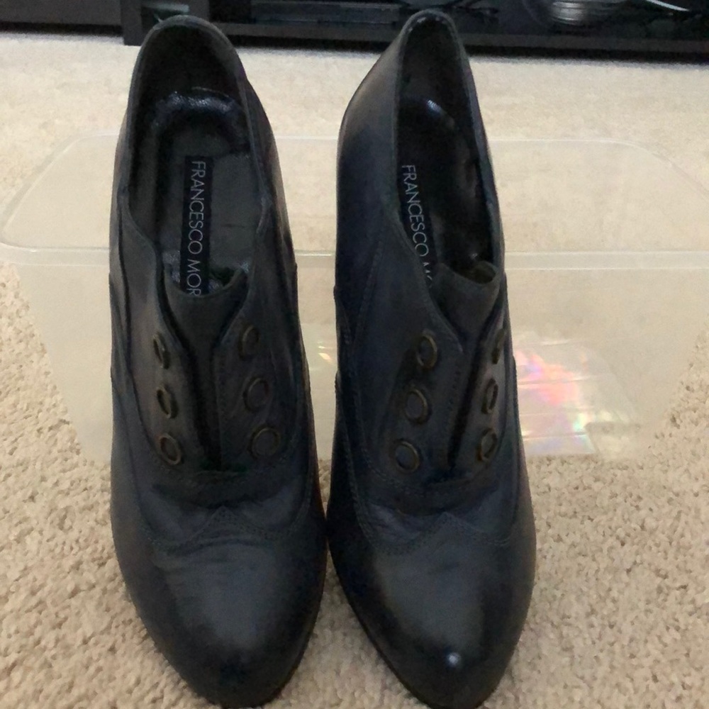 Francesco Morichetti Blue heels